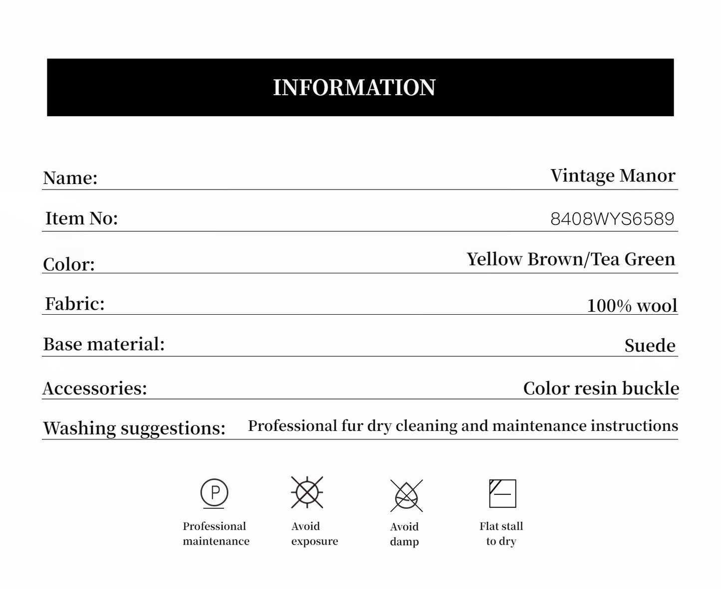 Vintage Manor High Quality Wool Contrast Lapel Reversible Shearling Jacket