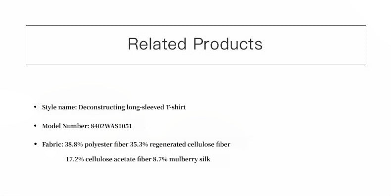 Deconstructed Slim-Fit Long Sleeve T-Shirt