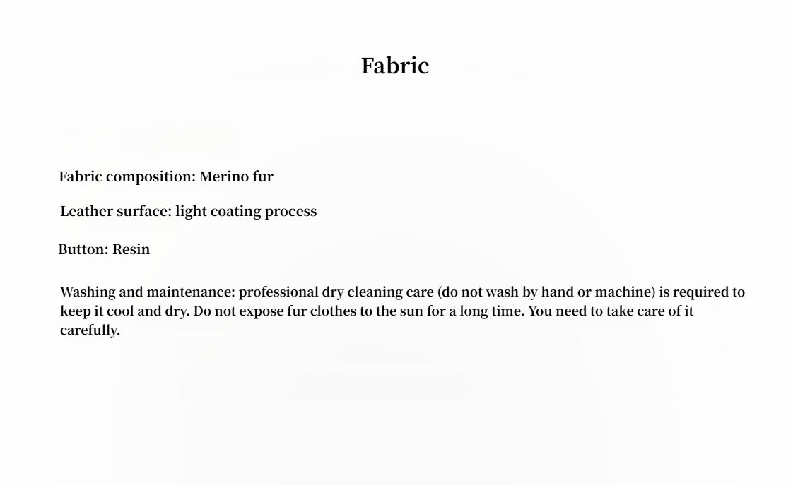 Merino Sheepskin Mid-Length Coat – Timeless Winter Elegance