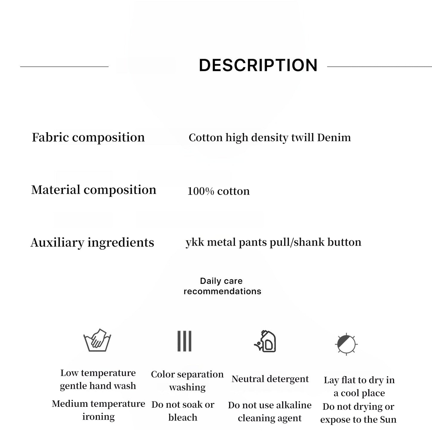 Vintage Washed Straight-Leg Denim – Timeless Streetwear Chic