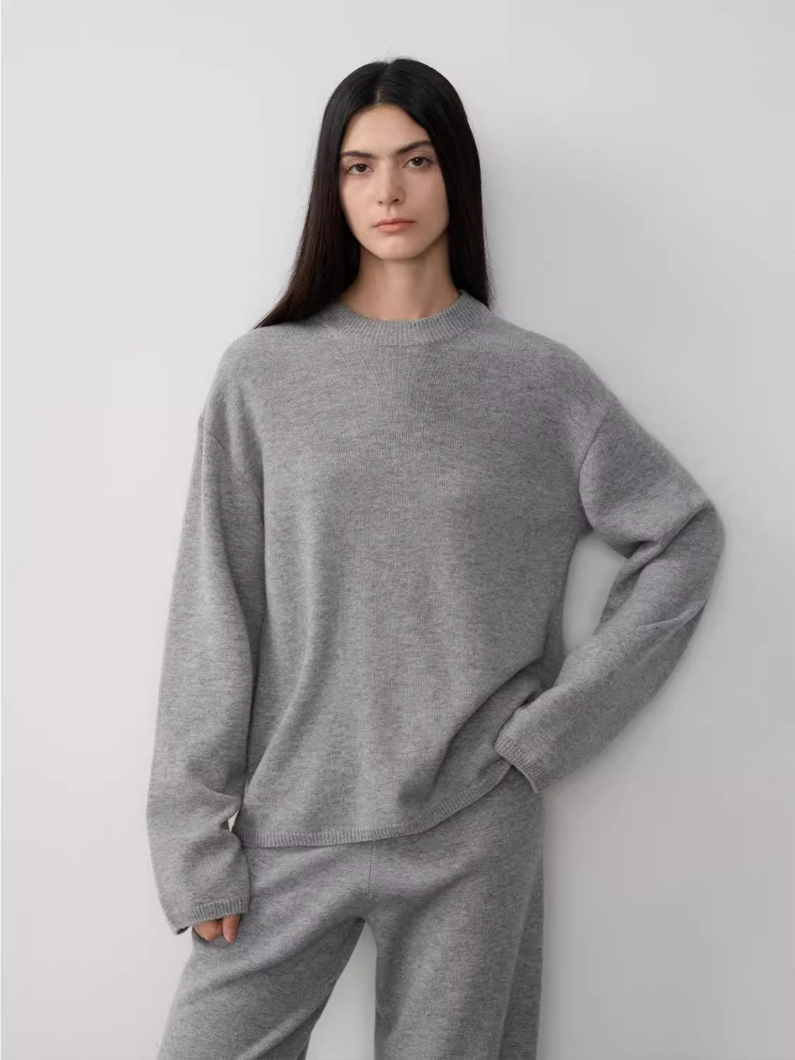 Fireladyfur Merino Wool Knit Outfit (Two-Piece Set)