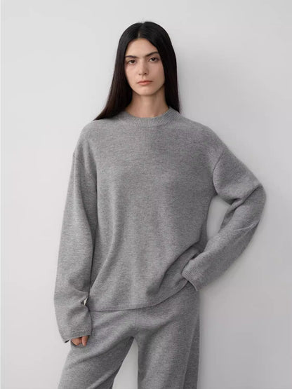 Fireladyfur Merino Wool Knit Outfit (Two-Piece Set)