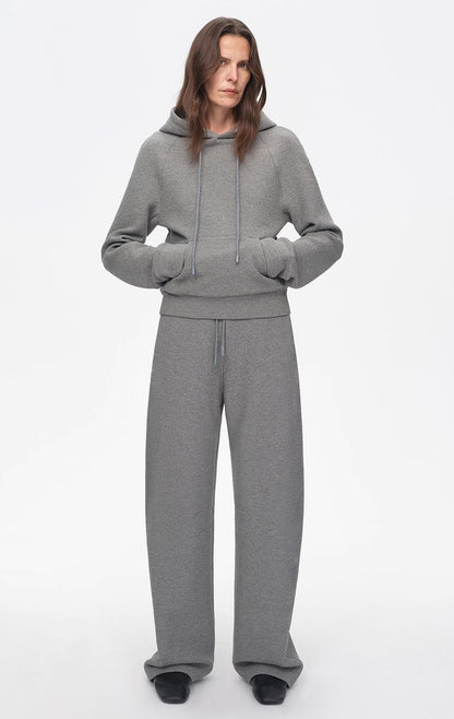 Casual Life Textured Cotton Hoodie