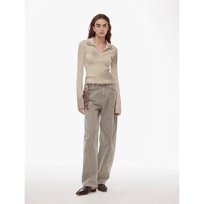 Sfumato Merino Wool Polo Sweater