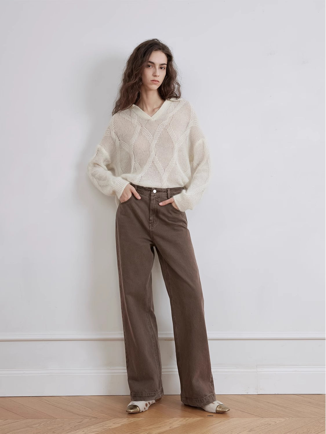 Vintage Washed Straight-Leg Denim – Timeless Streetwear Chic