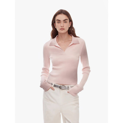 Sfumato Merino Wool Polo Sweater