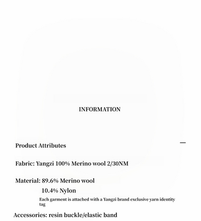 Merino Wool Knit Set – Polo Cardigan & Straight-Leg Pants