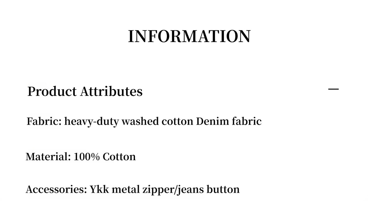 Slim and Durable Mid-Rise Curved Knife Cotton Washed Jeans