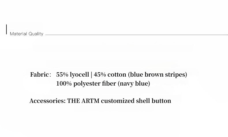 High-End Draped Long Shirt – Elegant Two-Button Straight Fit with Embroidered Cuffs