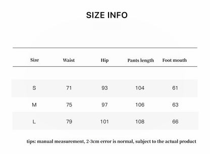 Wide-Leg High-Waist Cotton Pants – Relaxed Street Chic