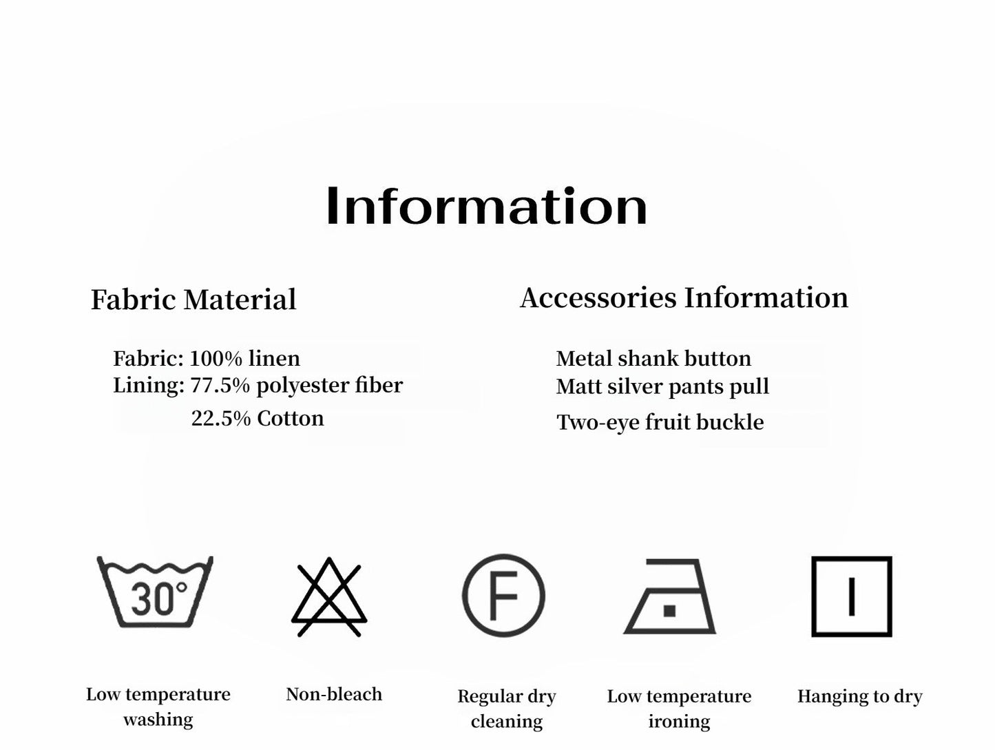 Weiss Love Letter Linen Scimitar Pants