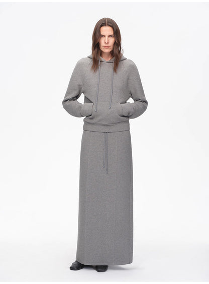 Casual Life Textured Cotton Hoodie