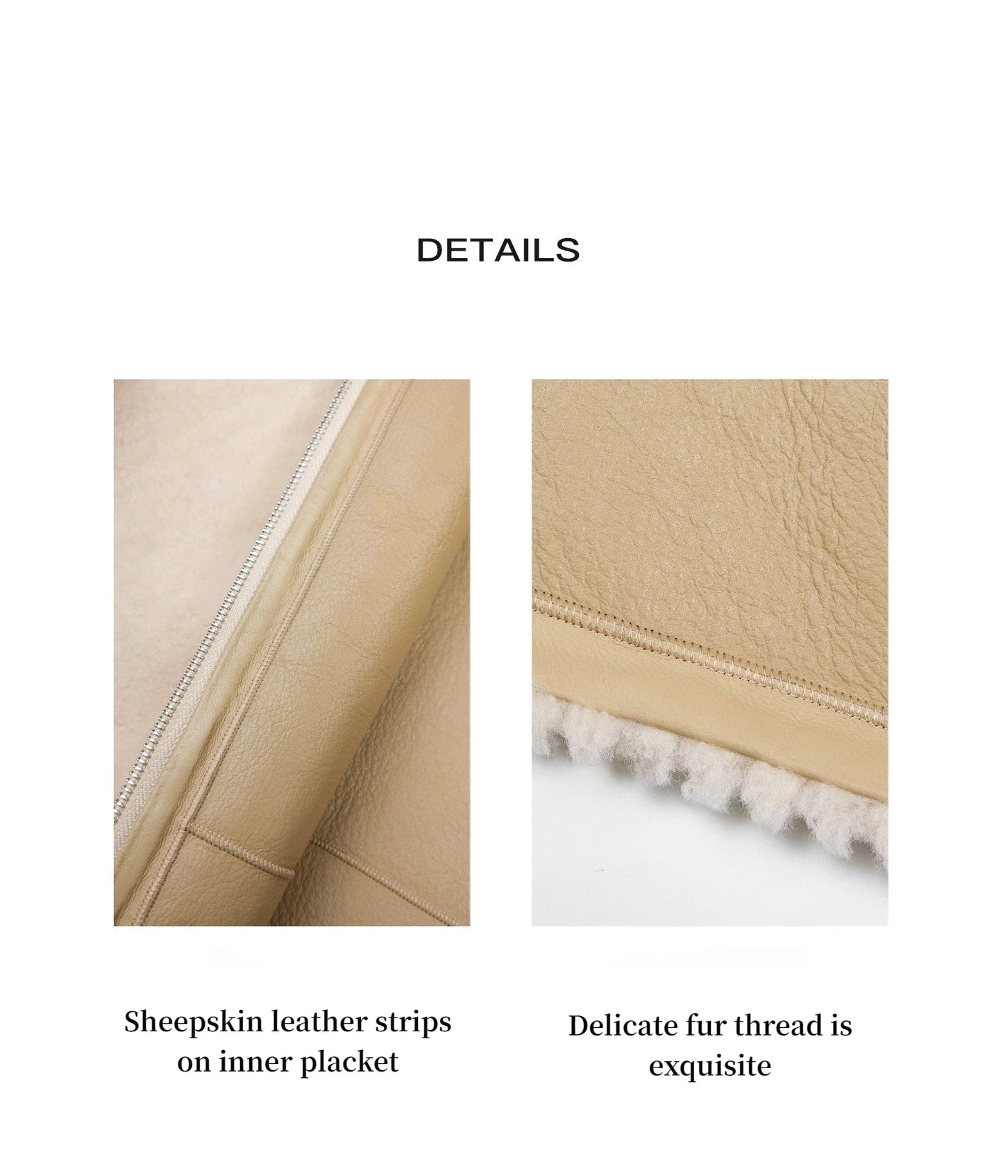 Fireladyfur Women's Hooded Merino Sheepskin Jacket