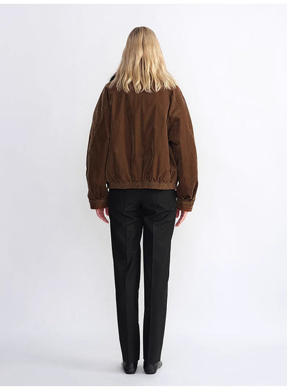 Loose Parka With Detachable Raccoon Fur Collar – Retro Chic Winter