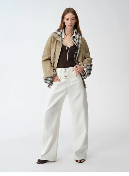 Weiss Love Letter Linen Scimitar Pants
