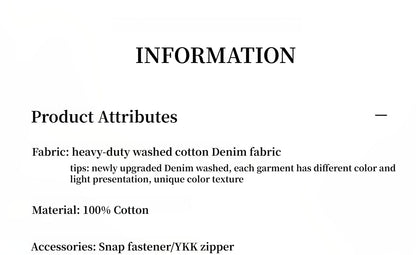 Nostalgic Wasteland Distressed Jeans – Urban Heavy-Wash Denim