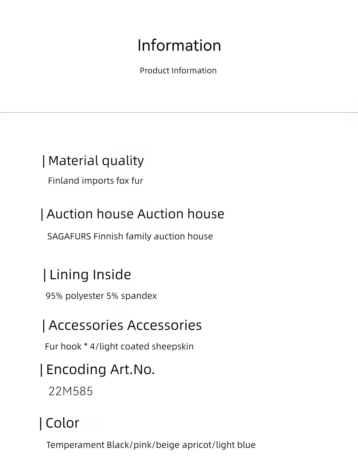 Fireladyfur Women's Finland Saga Fox Fur Fashion Cardigan