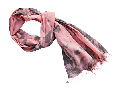 Awaken Organic Tie-Dye Scarf | 100% Organic Cotton Ayurvedic Hand-Dyed Shawl
