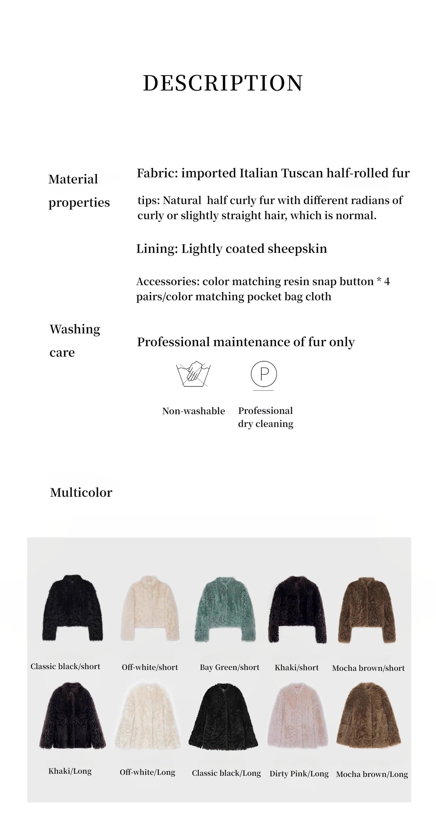 Sea of Love Accompaniment Casual Stand-Up Collar Tuscan Sheepskin