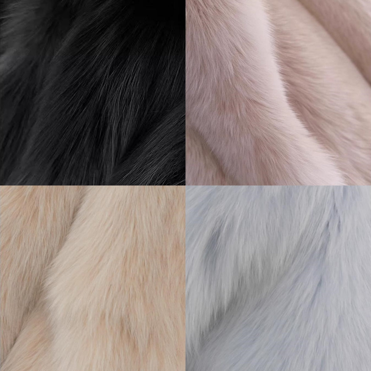 Fireladyfur Women's Finland Saga Fox Fur Fashion Cardigan