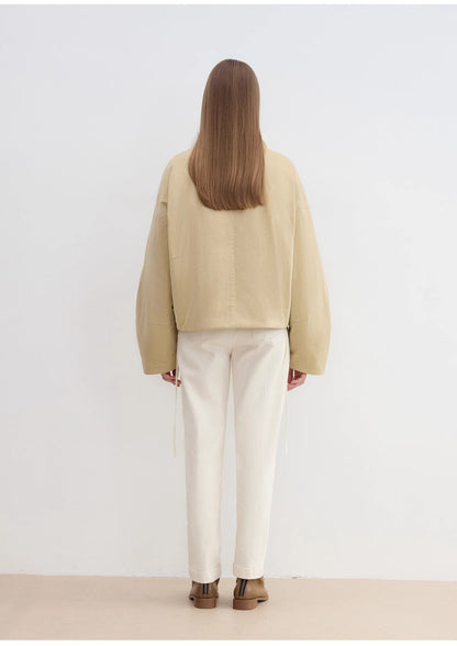 Detachable Shearling Collar Down Parka – Casual Chic Winter Warmth