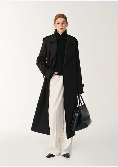 Customized Cotton Fabric Skin-Friendly Washed Drape Versatile Wide-Leg Jeans