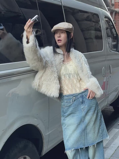 Fireladyfur Women's Tuscan Sheepskin Coat