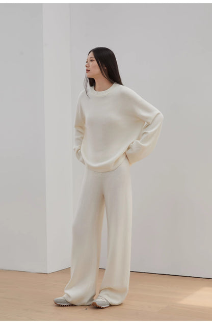 Fireladyfur Merino Wool Knit Outfit (Two-Piece Set)