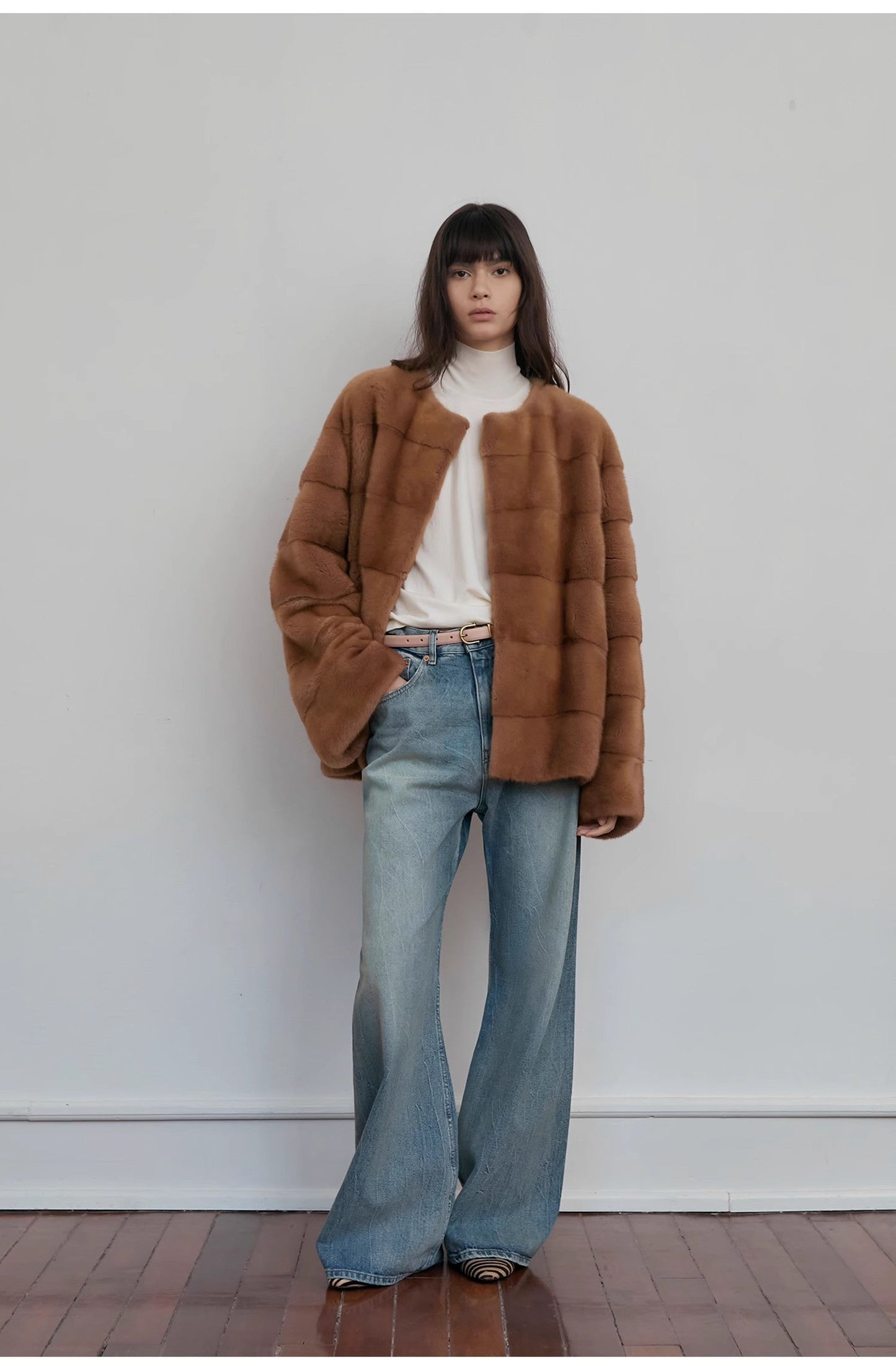 Wide-Leg High-Waist Cotton Pants – Relaxed Street Chic