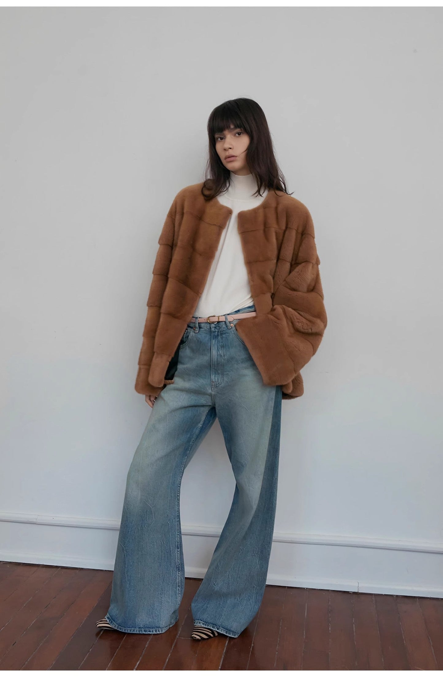 Wide-Leg High-Waist Cotton Pants – Relaxed Street Chic