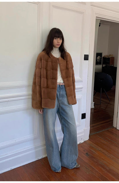 Wide-Leg High-Waist Cotton Pants – Relaxed Street Chic