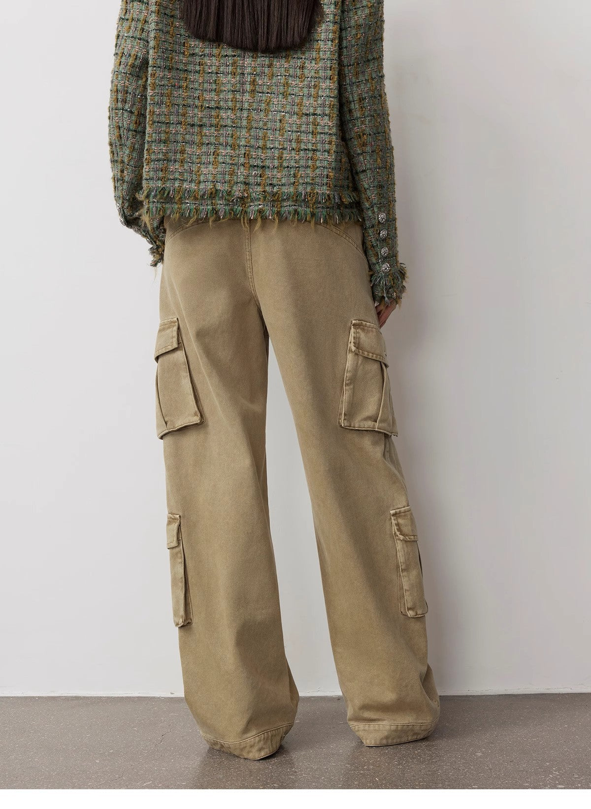 Nostalgic Wasteland Distressed Jeans – Urban Heavy-Wash Denim