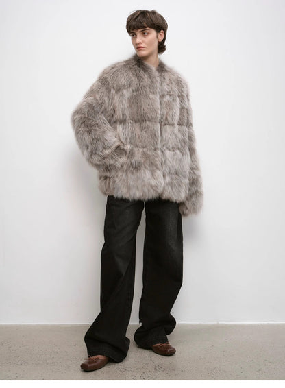 Slim and Durable Mid-Rise Curved Knife Cotton Washed Jeans