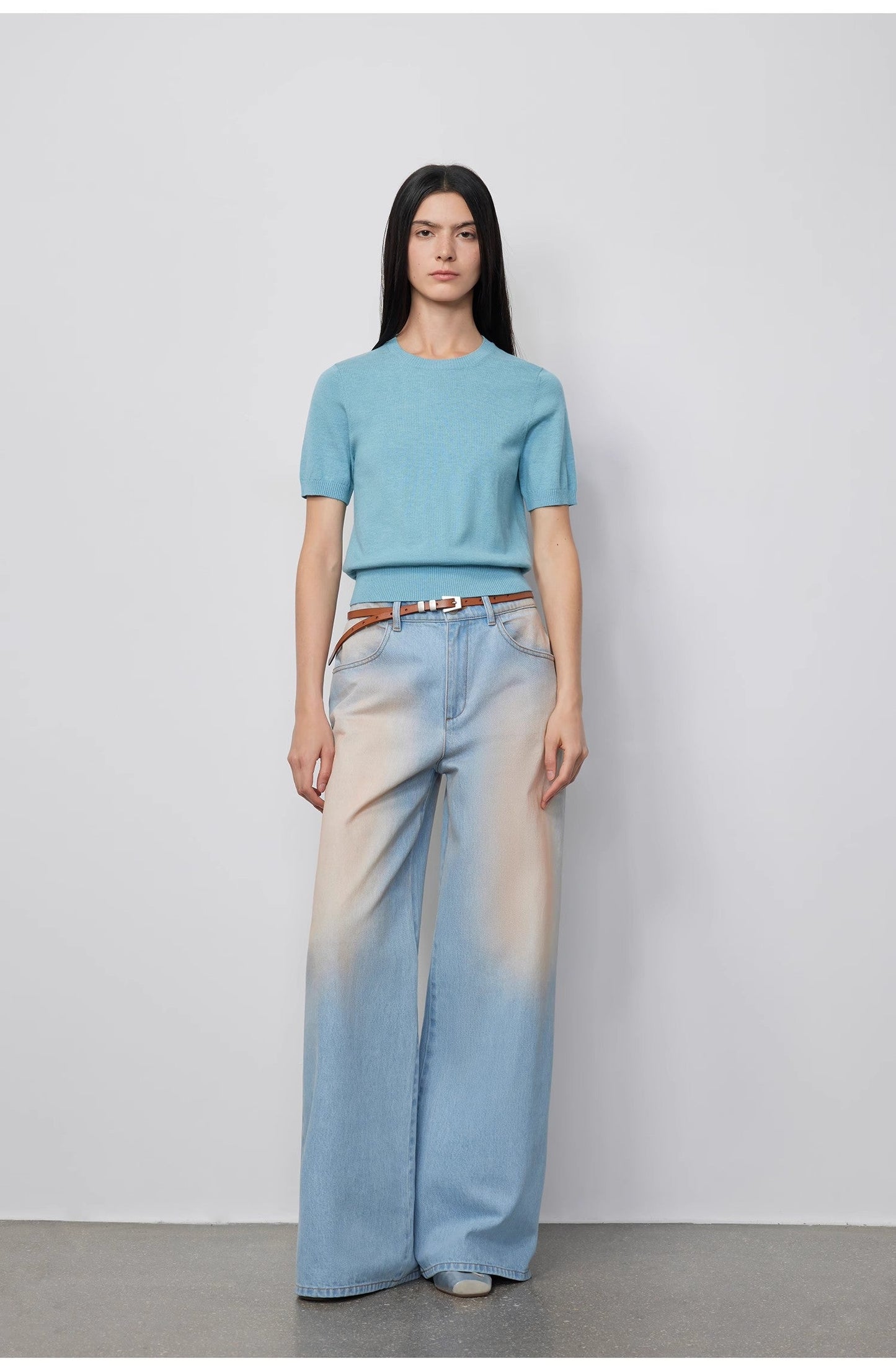 Wantful Low-Waist Flared Jeans – Elegant Bootcut Denim