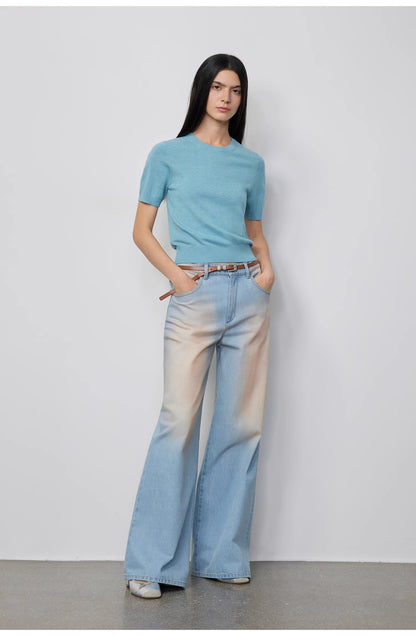 Wantful Low-Waist Flared Jeans – Elegant Bootcut Denim