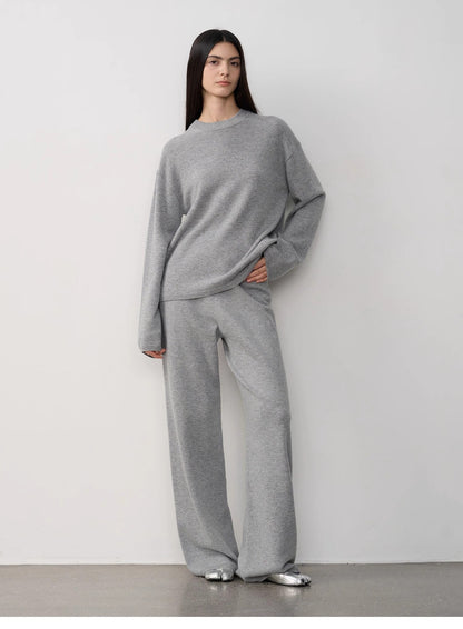 Fireladyfur Merino Wool Knit Outfit (Two-Piece Set)