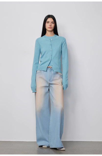 Wantful Low-Waist Flared Jeans – Elegant Bootcut Denim