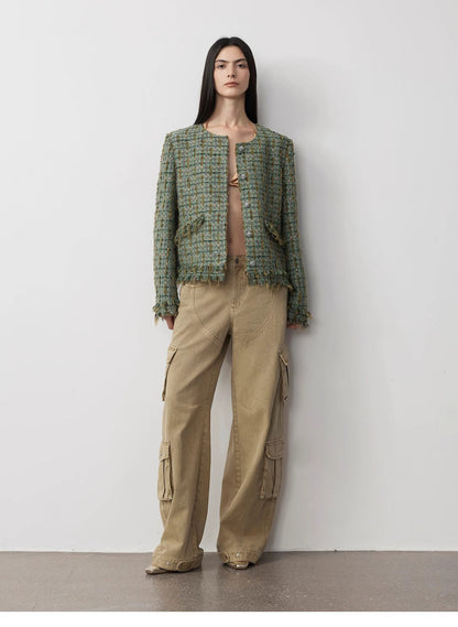 Nostalgic Wasteland Distressed Jeans – Urban Heavy-Wash Denim