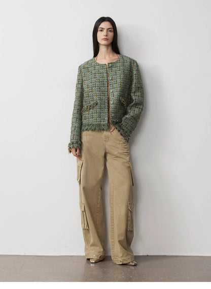 Nostalgic Wasteland Distressed Jeans – Urban Heavy-Wash Denim