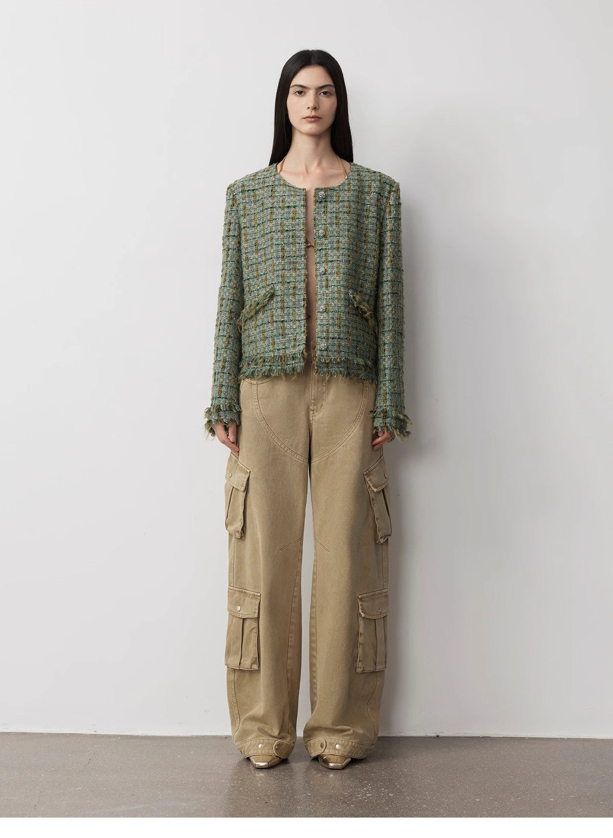 Nostalgic Wasteland Distressed Jeans – Urban Heavy-Wash Denim