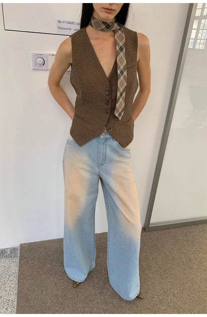 Wantful Low-Waist Flared Jeans – Elegant Bootcut Denim