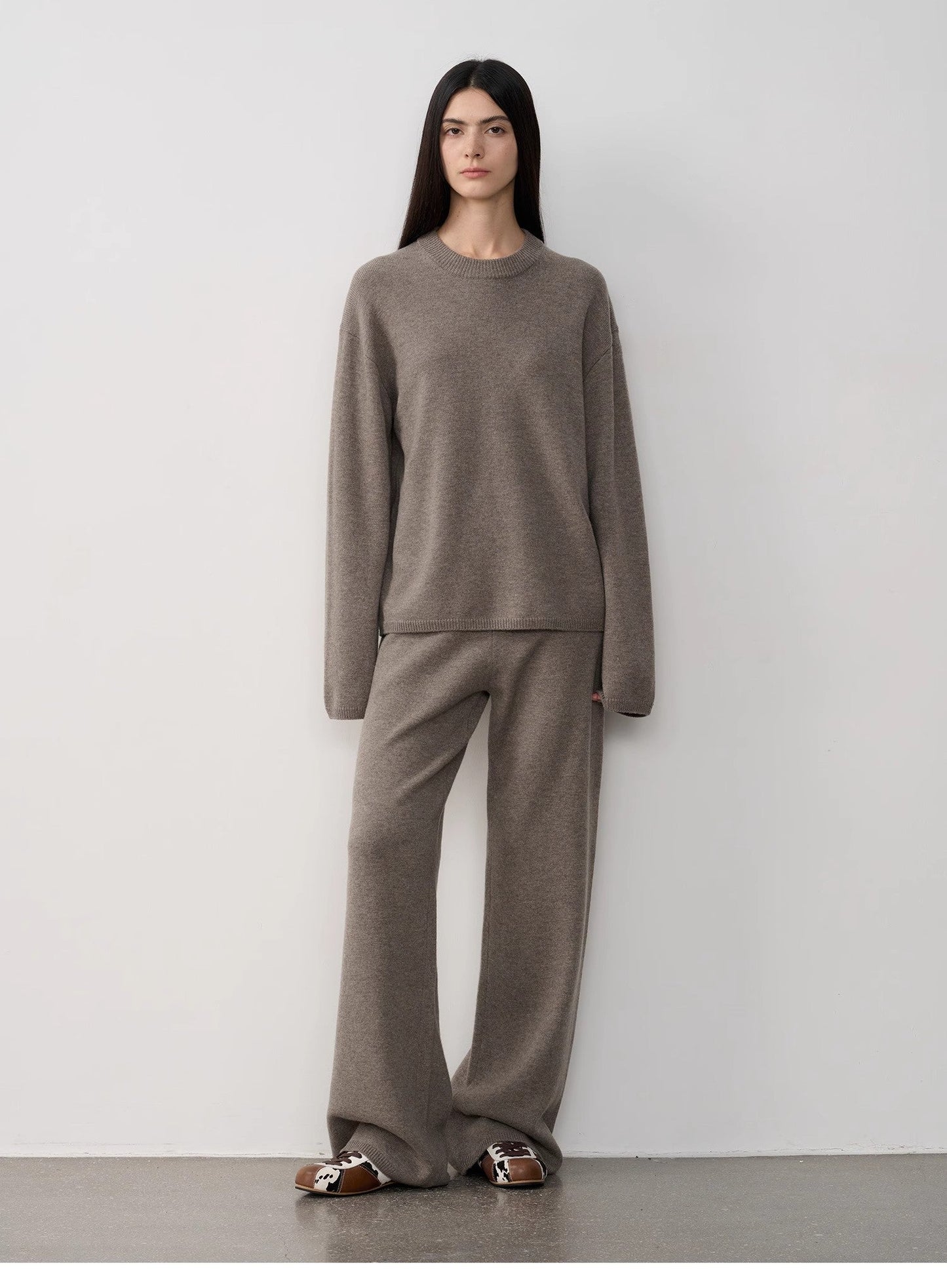 Fireladyfur Merino Wool Knit Outfit (Two-Piece Set)