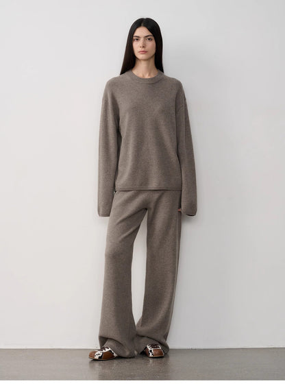 Fireladyfur Merino Wool Knit Outfit (Two-Piece Set)