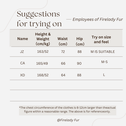 Fireladyfur Merino Wool Knit Outfit (Two-Piece Set)