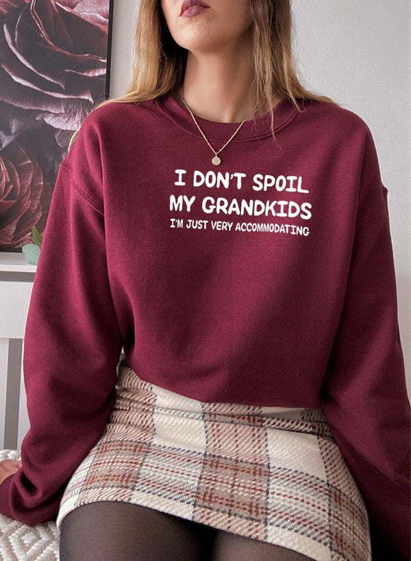 "I Don’t Spoil My Grandkids" Sweatshirt