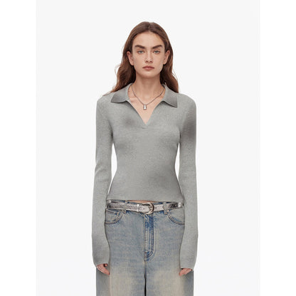 Sfumato Merino Wool Polo Sweater