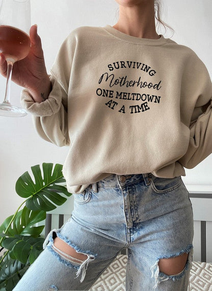 Surviving Motherhood Sweatshirt